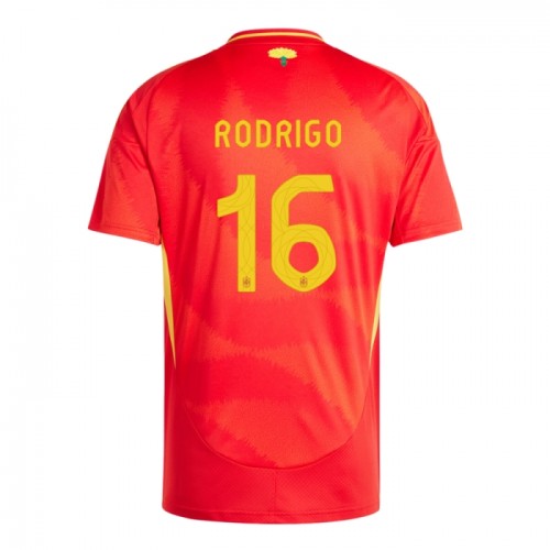 Nogometni Dresovi Španjolska Rodrigo 16 Domaći Euro 2024 Nogometni Dresovi Španjolska Rodrigo 16 Domaći Euro 2024